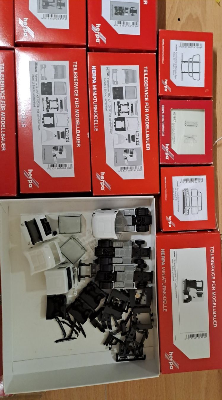 Herpa Modellini d'auto: Herpa Teileservice Konvolut – Nuovo e nell'imballaggio originale da Reiden venduto da vscp5 6