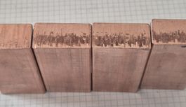 1 Kilo Feinkupfer/ Kupferbarren 250 Gramm / CU 99.9 %
