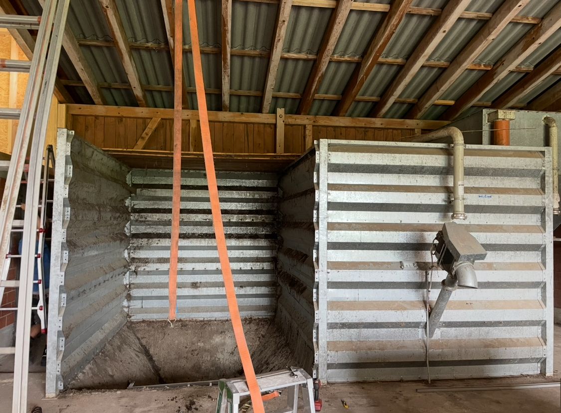 Fütterungssysteme: Blechsilo – Gebraucht aus Haag von sennisch