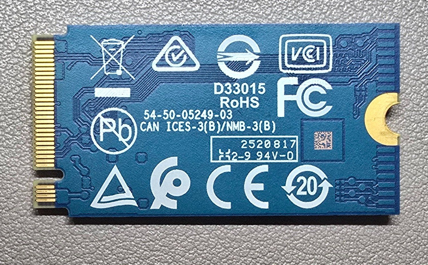 Western Digital Harddisks: SSD Wester Digital 256GB NVMe PCIe 4x4 – Gebraucht aus Lausanne von Super_IT 1