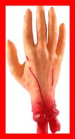 abgehacktes Handgelenk Scary Blut Blood Horror Halloween