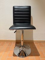 Tabouret de bar noir réglable en hauteur occasion