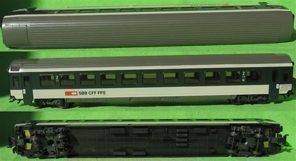 Modellini di ferrovie: SBB Intercity 2.Kl. 245-5 Märklin scc*** – Usato da Winterthur venduto da Ricardo211 2