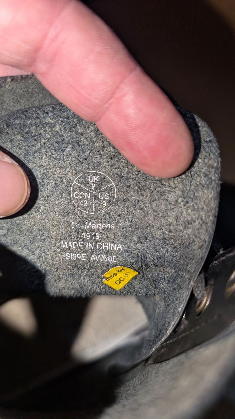 Caterpillar Scarpe da uomo: Schuhe Einsatzstiefel Haix Doc Marten Caterpillar – Usato da Aarburg venduto da horch_mal 9