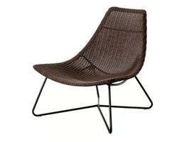IKEA Sessel RÅDVIKEN dunkelbraun/schwarz