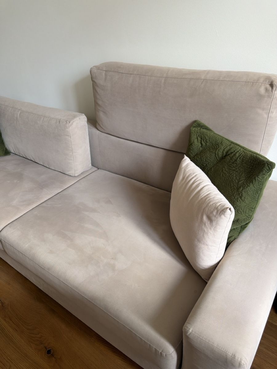 Divani: Sofa - Beige - Stoff & Gäste Bett 169x2m  – Usato da Basel venduto da tho_wb9z 1