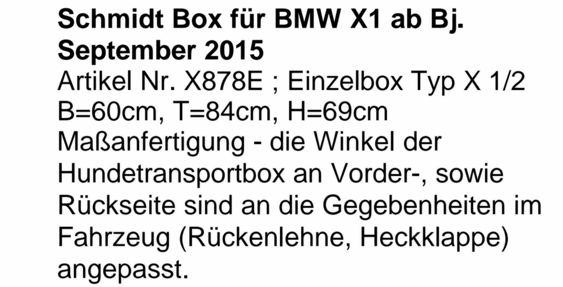 Gabbie, trasporto & Sicurezza: Hundebox – Nuovo (secondo la descrizione) da Grenchen venduto da stinker871 5