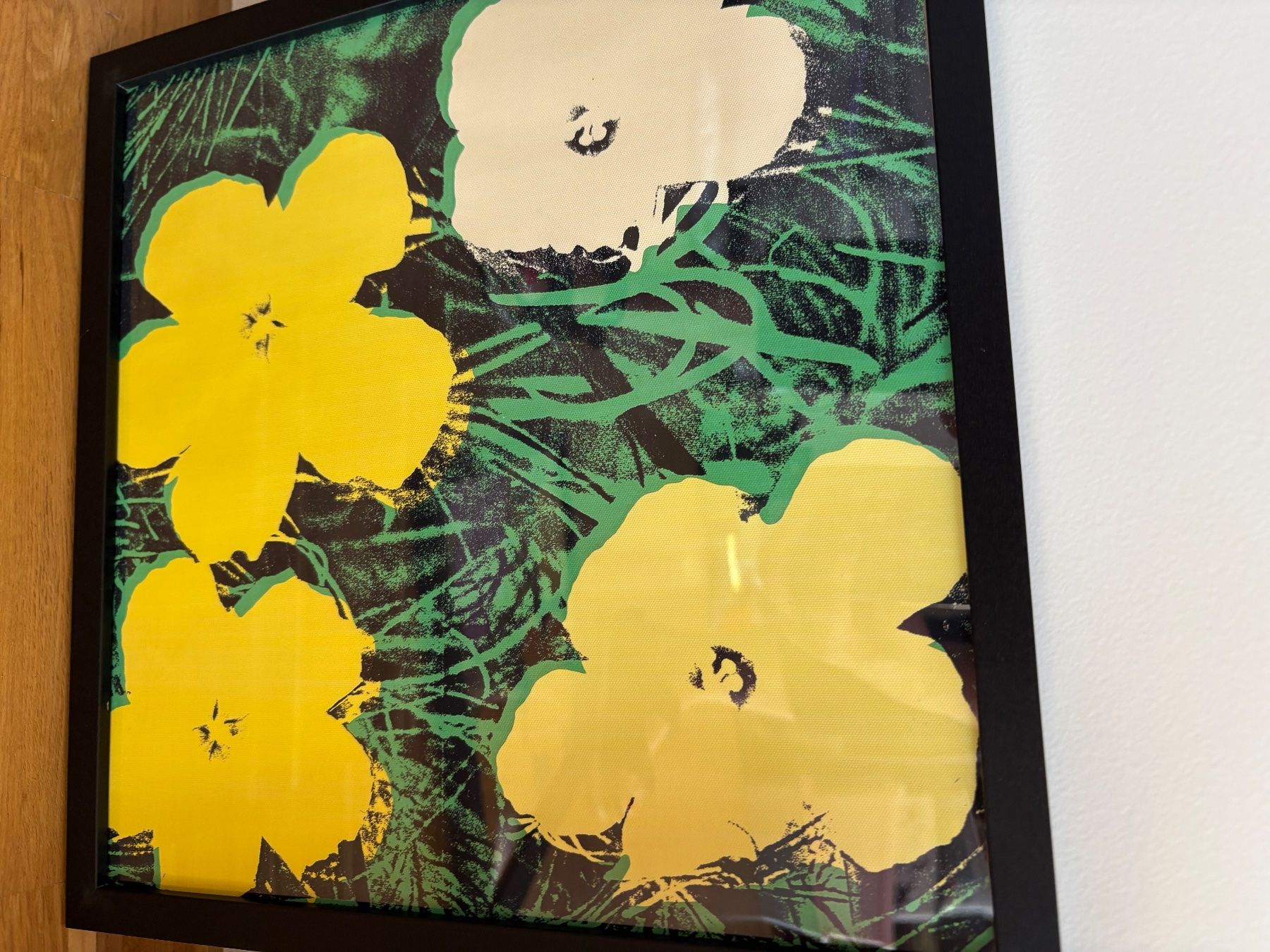 Poster & Bilder: 4 x Andy Warhol Blumen Bilder   Set  mit Rahmen neu – Neu (gemäss Beschreibung) aus Zürich von Sundaygirl 6