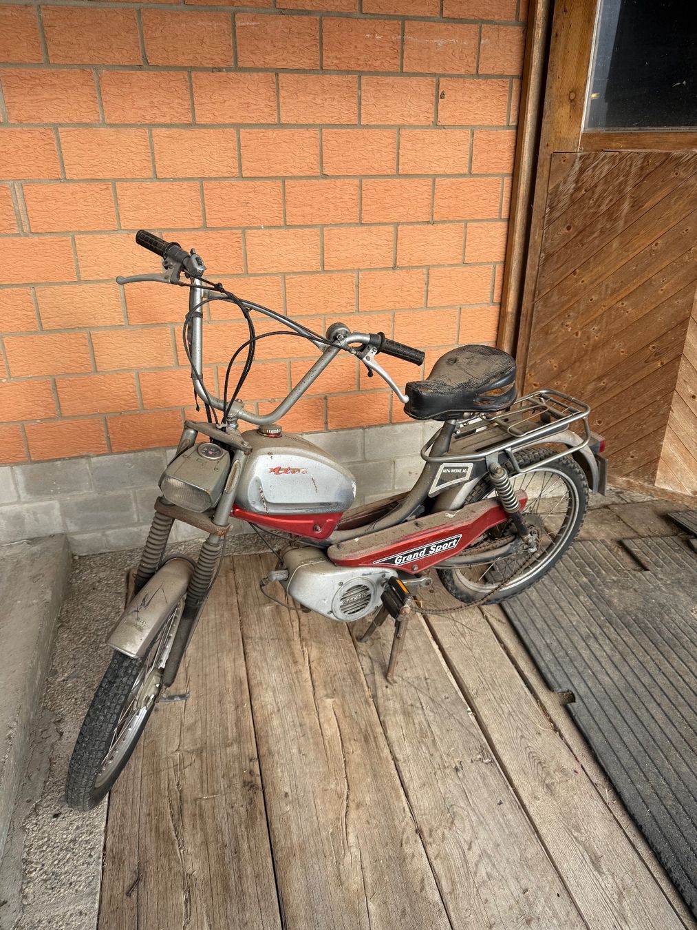 Sachs Ciclomotori: Sachs 503 Alpa 21 Töffli – Difettoso da Fahrni b. Thun venduto da Salzberger-FZH 2