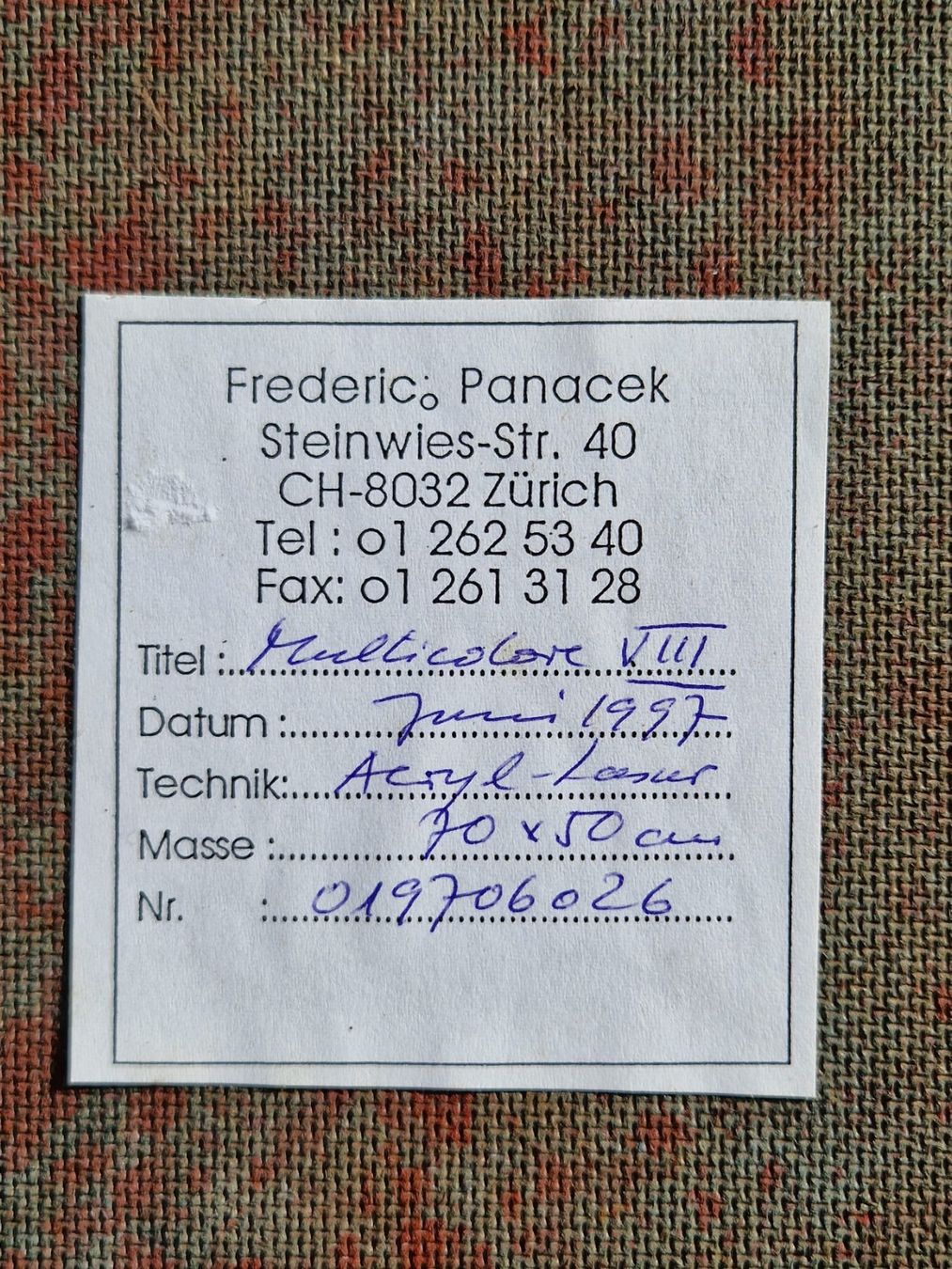 Dipinti: Gemälde Acryl-Lasur – Usato da Kyburg venduto da Timo57 2