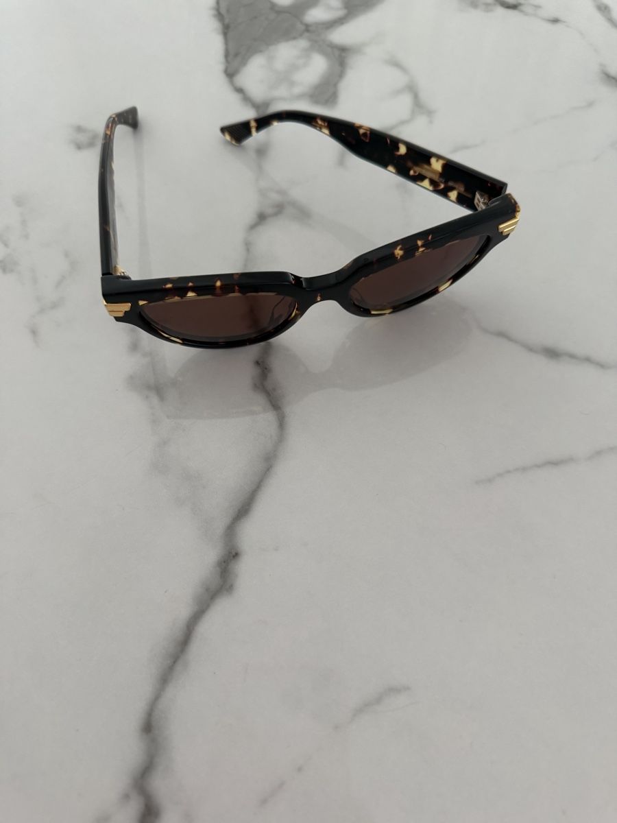 Bottega Veneta Occhiali & Lenti: Sonnenbrille Bottega Veneta mit Etui – Usato da Kriens venduto da carlaestelladali 3