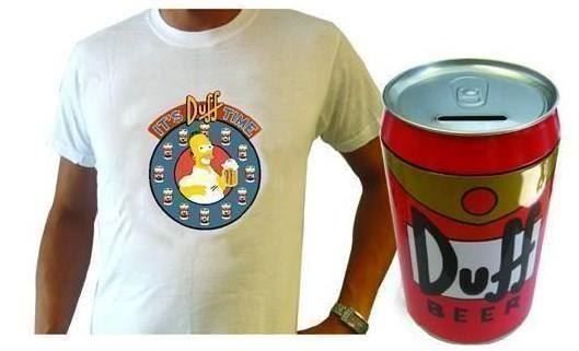 Salvadanai: THE SIMPSONS T-SHIRT IN DUFF SPARDOSE – Nuovo (secondo la descrizione) da Ennetbürgen venduto da open24shop
