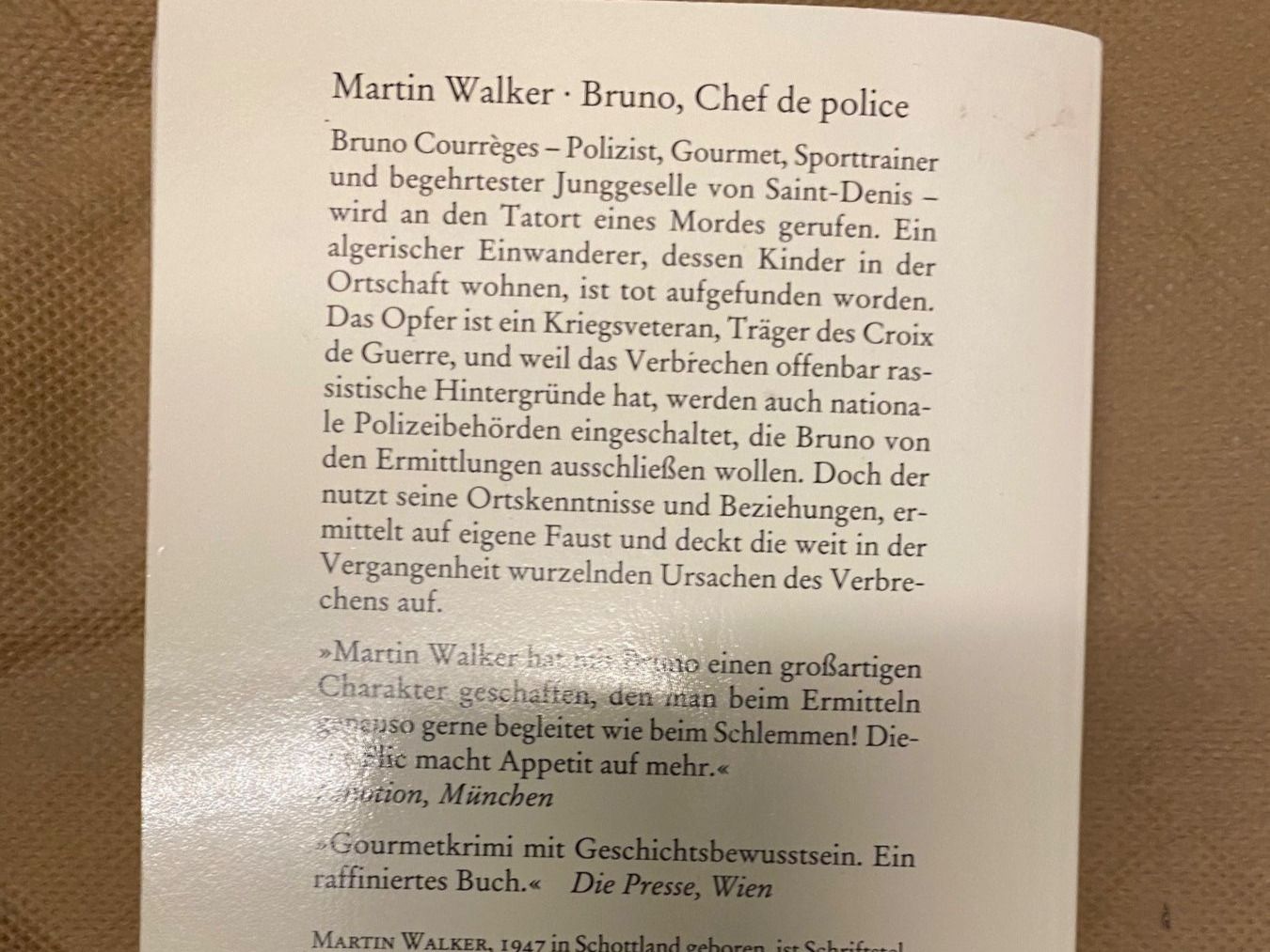 Libri: Chef de Police - Bruno Walker – Usato da Lüchingen venduto da LIDB 1
