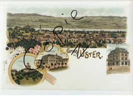 Gruss aus Uster - (um 1900)