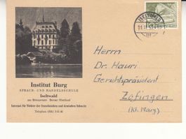 SBK 299 auf PK Institut Burg Isletwald 1958