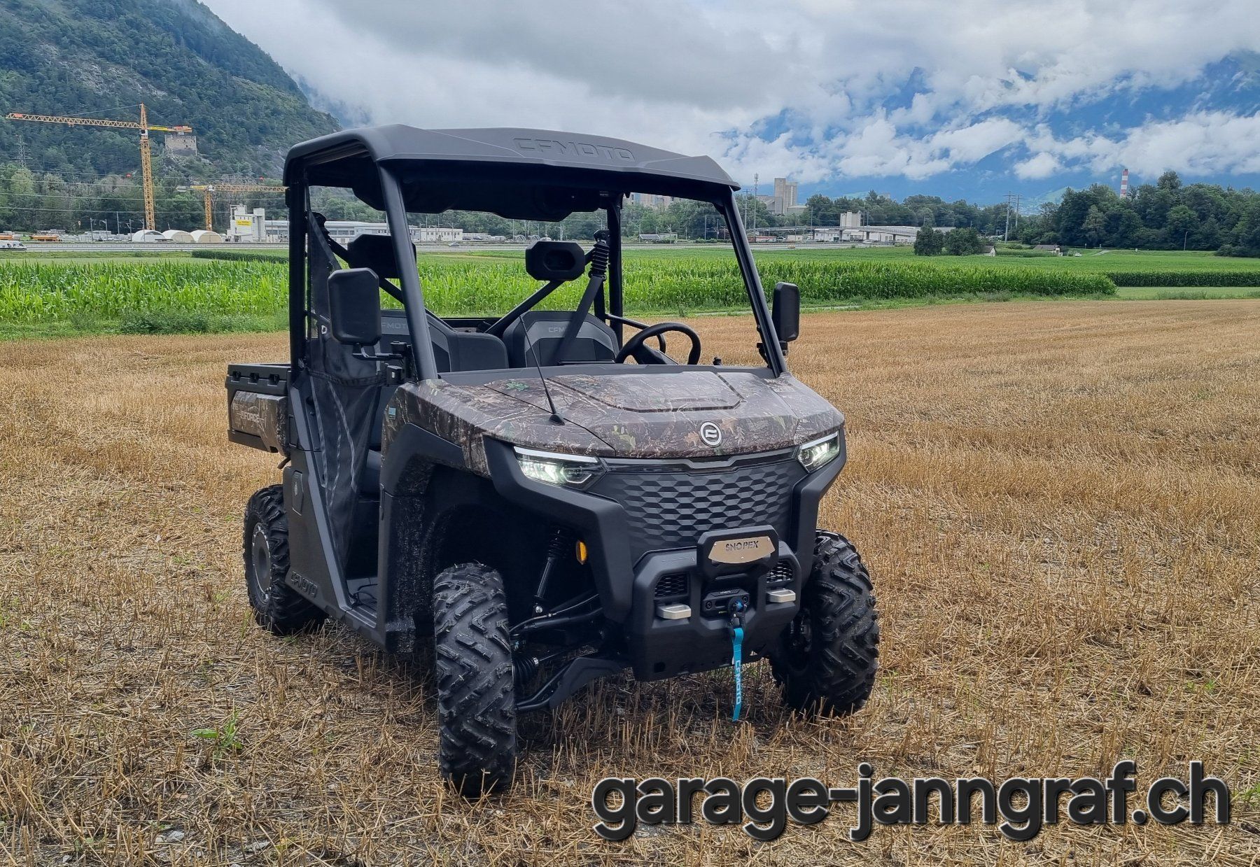 Cf Moto ATV / Quad: CF Moto CForce U6 EV Elektro mit Halbkabine – Nuovo (secondo la descrizione) da Trimmis venduto da 0004 6