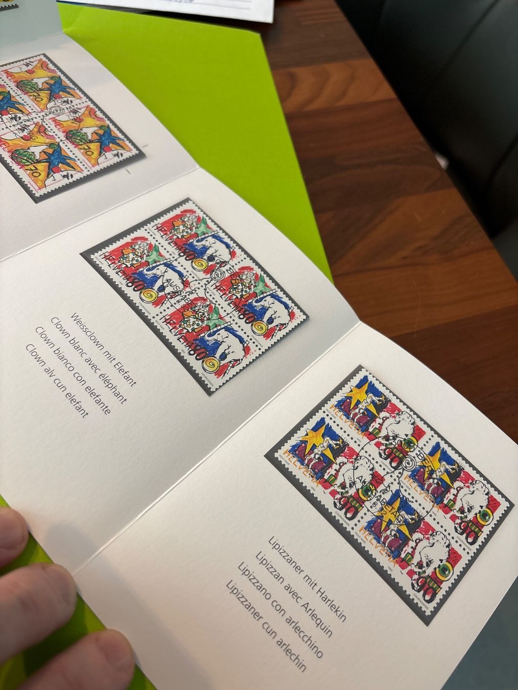 Tutti i francobolli: Zirkus Briefmarkenheft "Le monde du cirque" – Nuovo (secondo la descrizione) da Zürich venduto da engebrunau 4