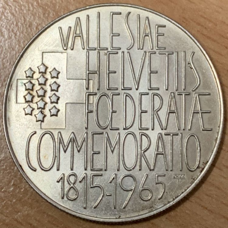 Médaille Suisse 1965 (70-48/11) - Médaille étrangère - Collection