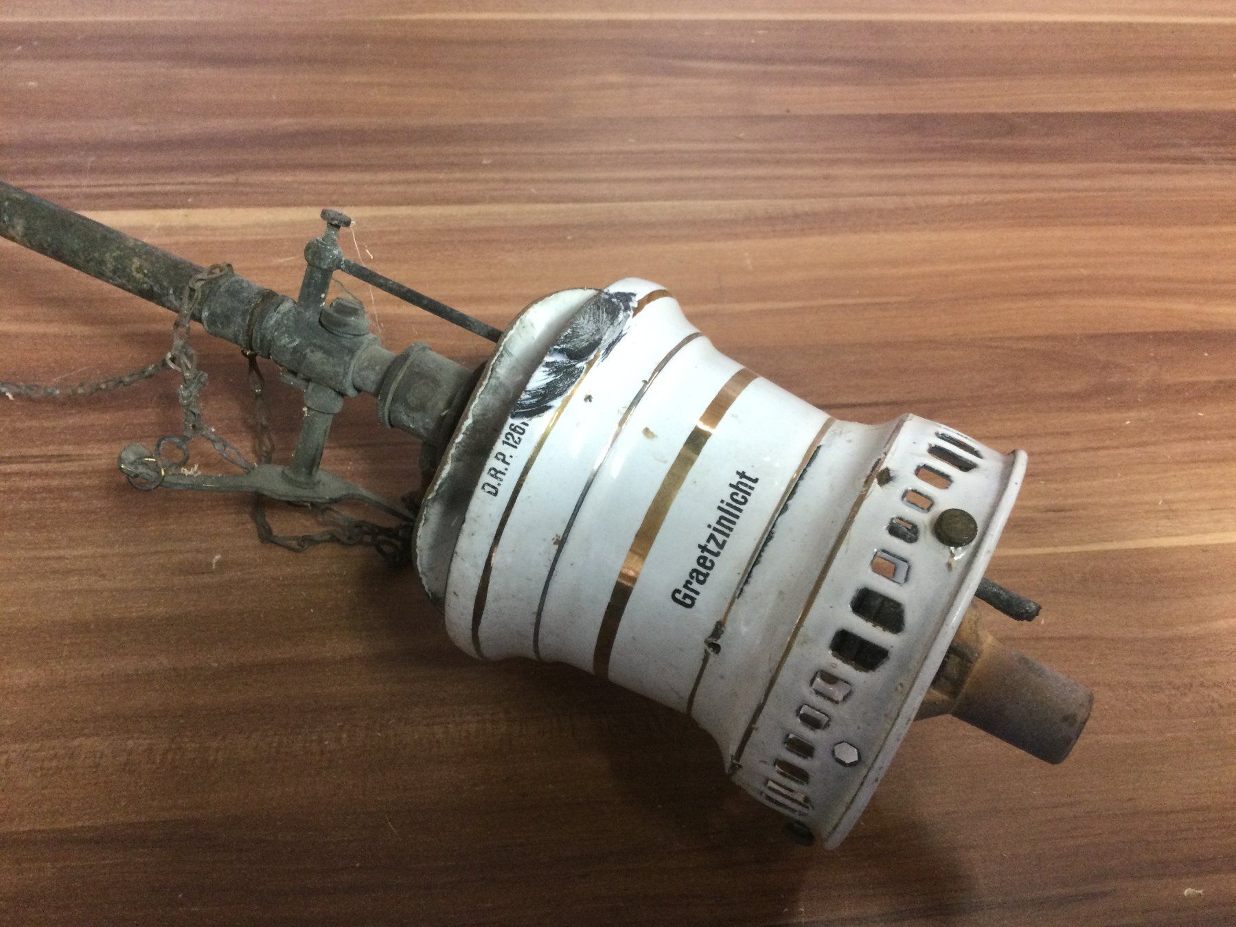 Attrezzi da lavoro: Gebrauchte antike Graetzinlicht Gaslampe – Usato da Wangen SZ venduto da kuriosum12 1