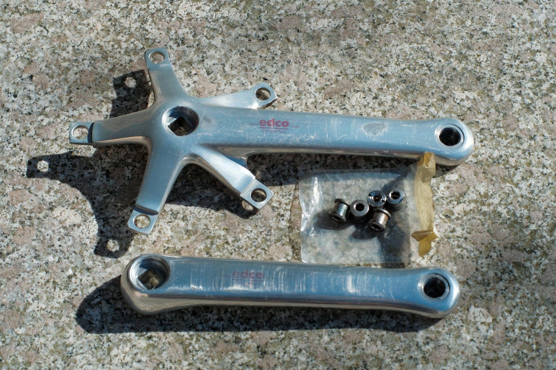 Pezzi di ricambio: Edco Competition Kurbelgarnitur 130BCD 175mm – Usato da Basel venduto da J.Baur 3