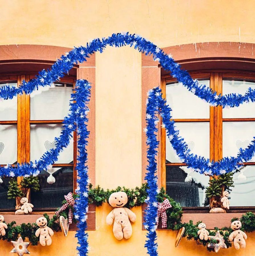 Tutte le decorazioni: Deko Lametta Girlande 10x 2m – Nuovo e nell'imballaggio originale da Appenzell venduto da Steihirt 2