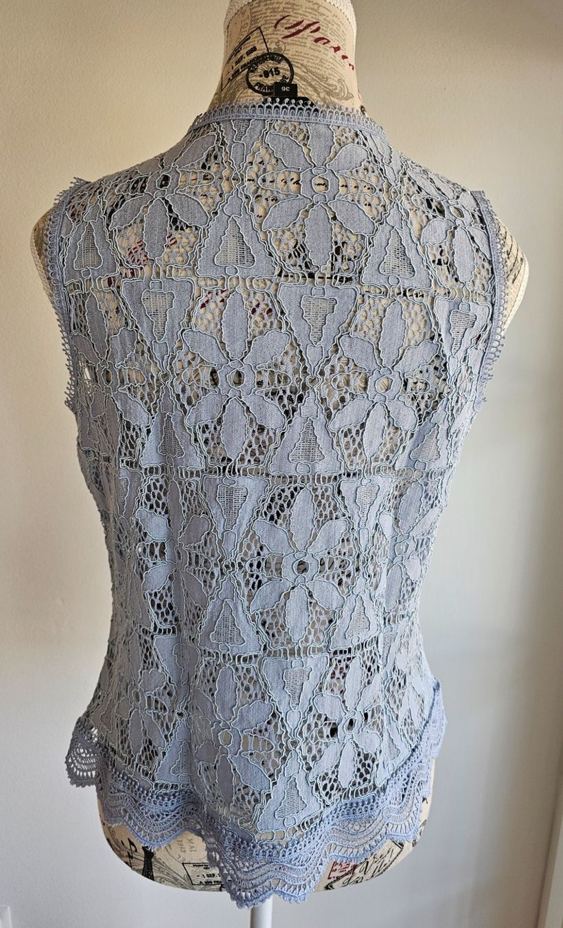 Comma Camicette: Bluse Comma Gr. S, hellblau – Usato da Steinebrunn venduto da sassi31 1