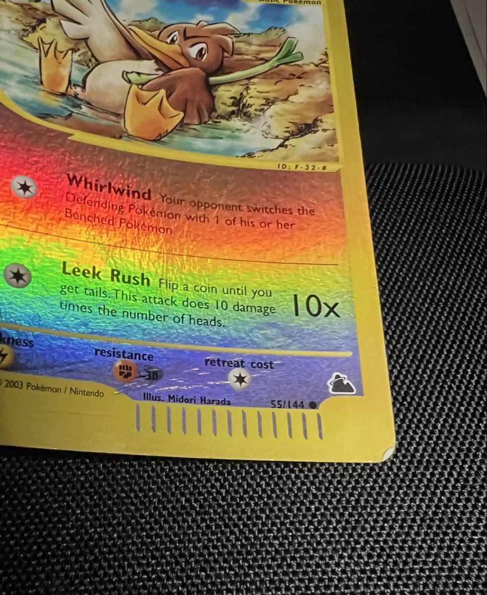 Pokémon Sammelbilder & Trading cards: Farfetch’d Skyridge Reverse English Pokemon – Gebraucht aus Basel von luc_8ghp 4