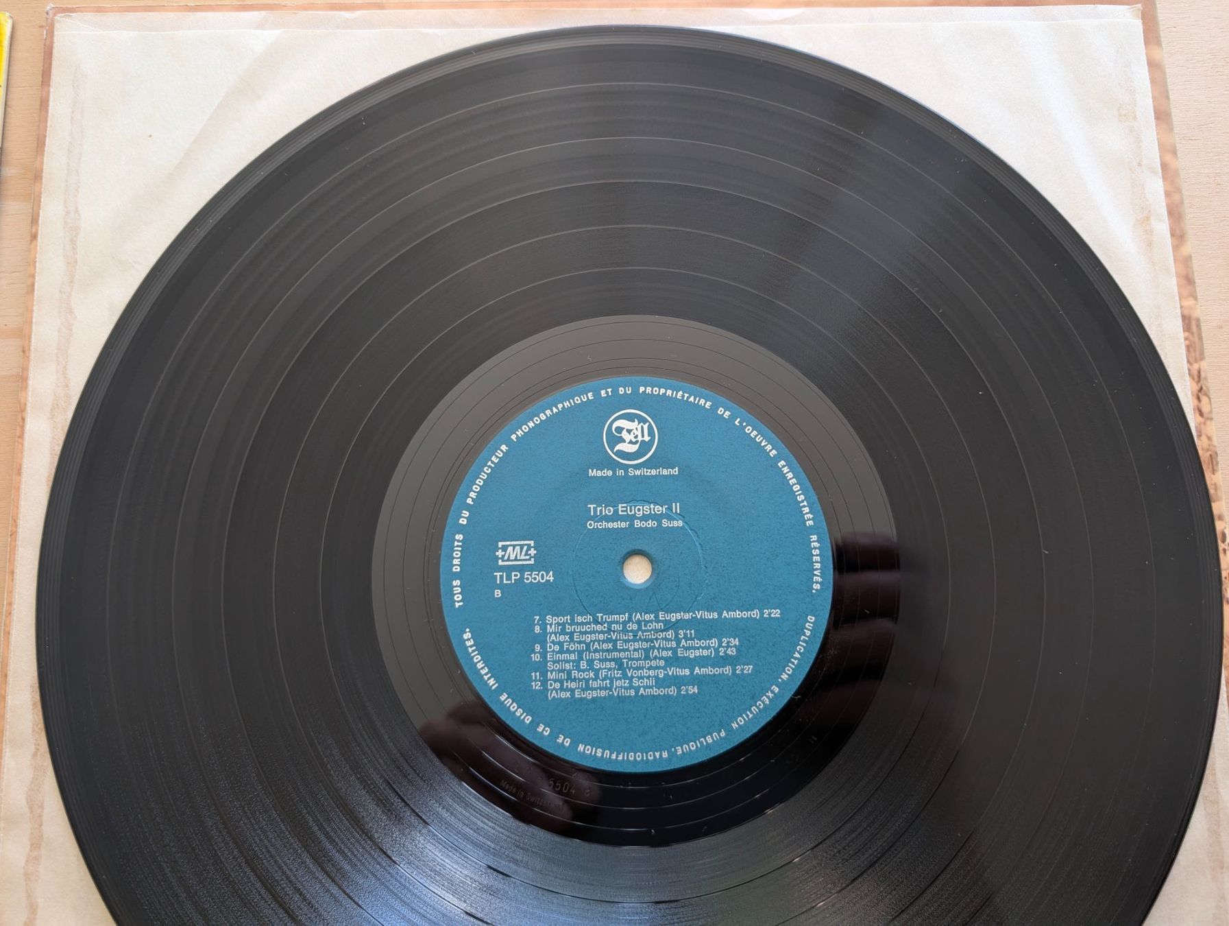 Schallplatten: Trio Eugster I & II  CH – Gebraucht aus Ebikon von kisuM 8