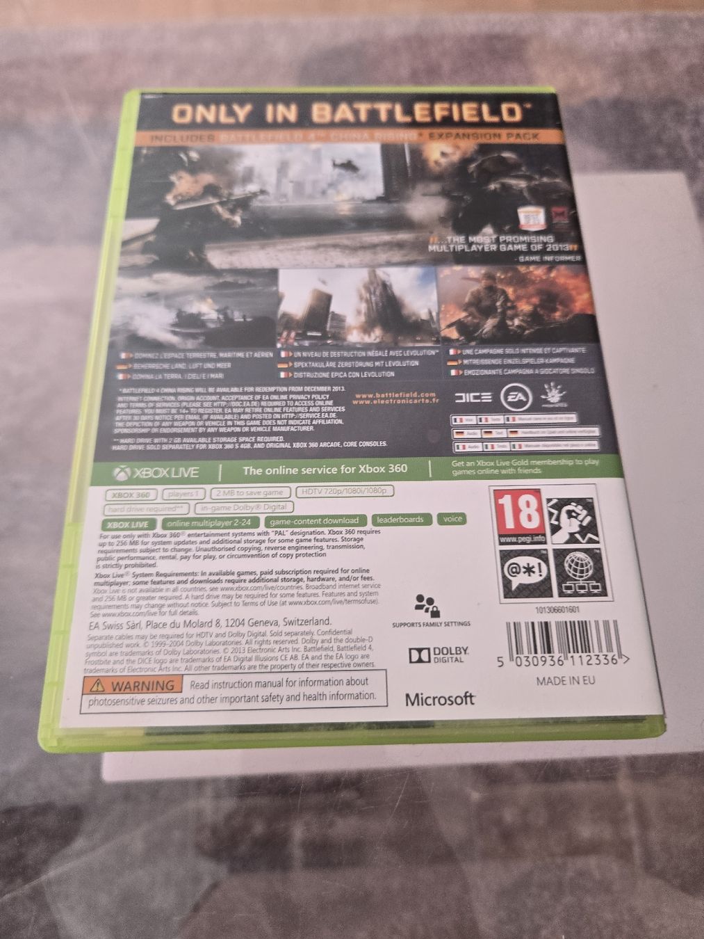 Giochi: Battlefield 4 Xbox 360 – Usato da Bussigny venduto da Kfdlt 1