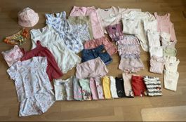 Sommer Kleiderpaket Mädchen, Grösse 98/104