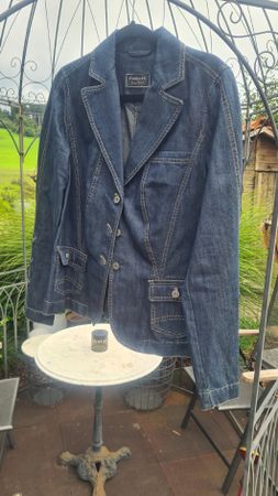 Public Denim Blazer, Grösse 40, Baumwolle/Leinen!