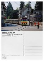 Beinwil am See Kulm Seetal Bahn Seetalbahn SBB RBe 4/4 1404