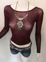 🤩BOHO-CHIC ETHNO HALSKETTE MIT STEIN & STRASS & PENDELN NEU