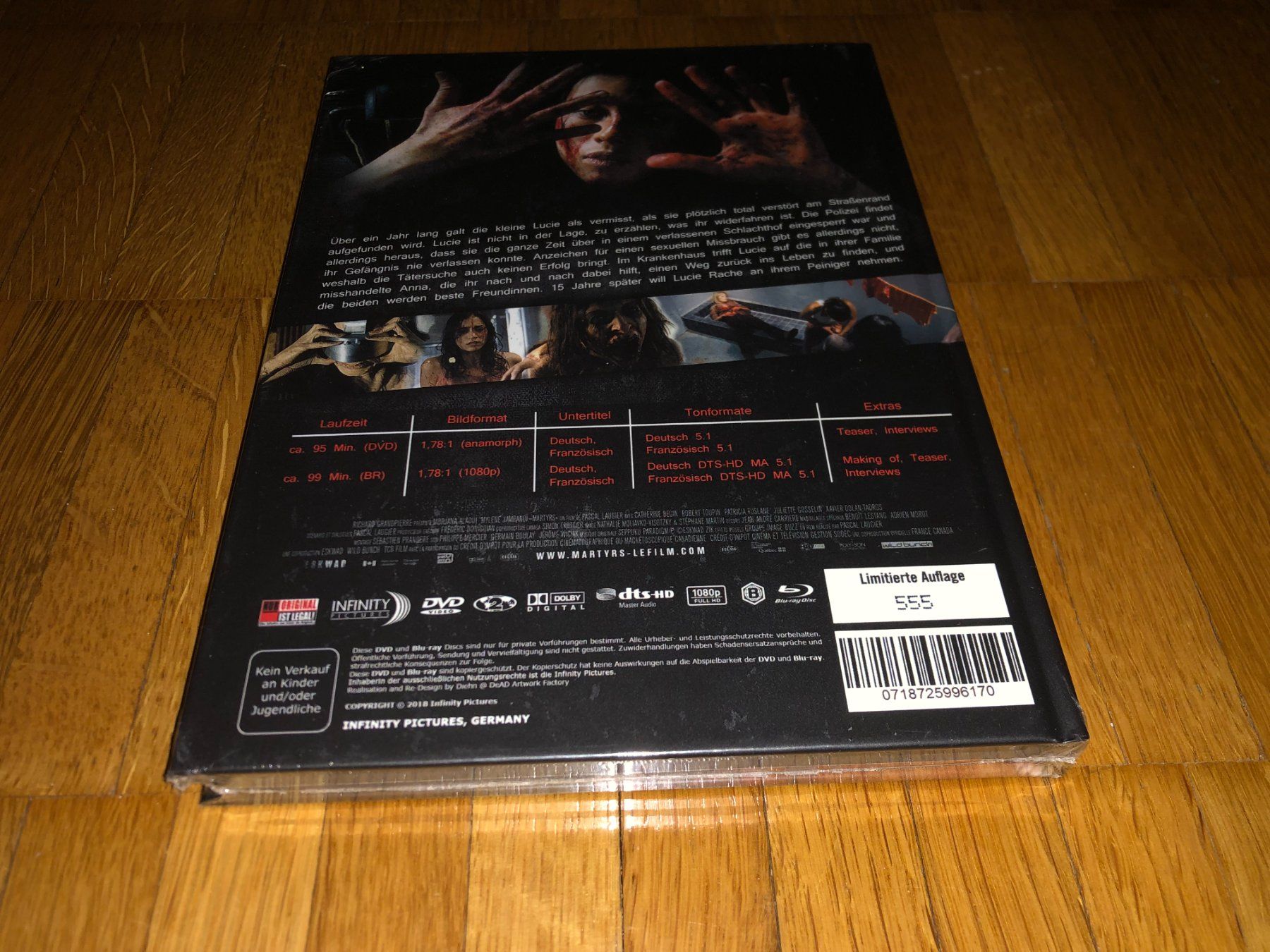 Alle DVDs: Martyrs - MEDIABOOK - A - UNCUT – Neu und originalverpackt aus Basel von havsok 1