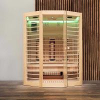 14930 Infrarotsauna BERN XL mit Vollspektrum Infrarotkabine
