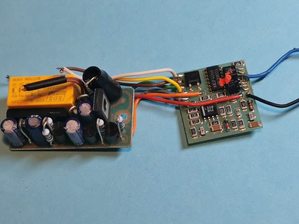 Märklin elektronischer Umschalter mit Steuerplatine (Gebraucht) in