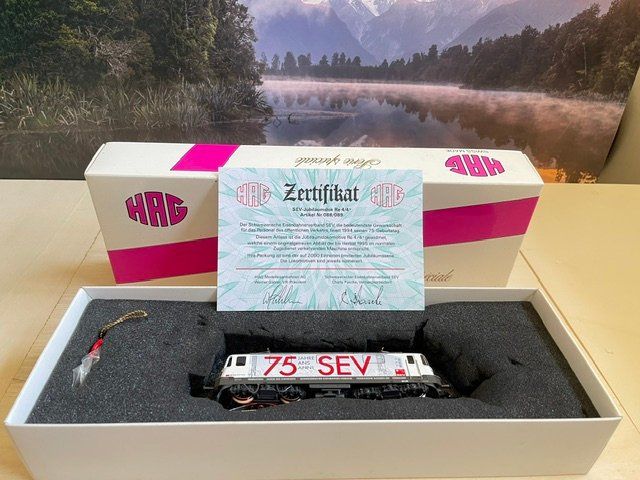 SBB/CFF/FFS Modellini di ferrovie: Hag 088 Lok Re 4/4" SEV SBB – Usato da Rüegsauschachen venduto da baum3415