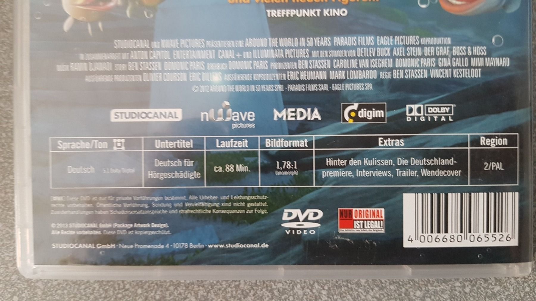 Alle DVDs: DVD Sammy's Abenteuer 2 – Gebraucht aus Oetwil am See von fineli2 1