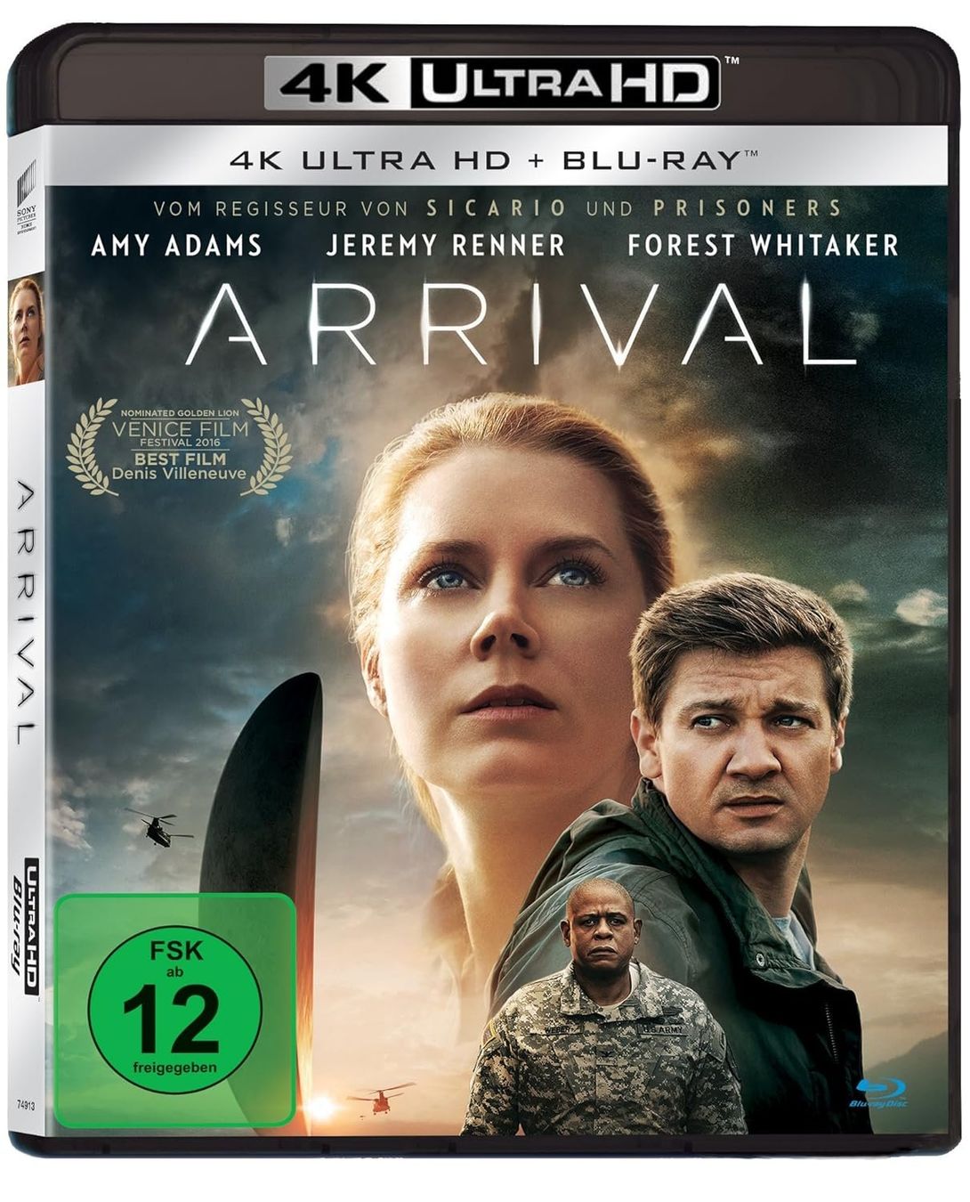Tutti i DVDs: ARRIVAL   (4K ULTRA HD  +  BLU-RAY) – Usato da Dietlikon venduto da Web-Trader
