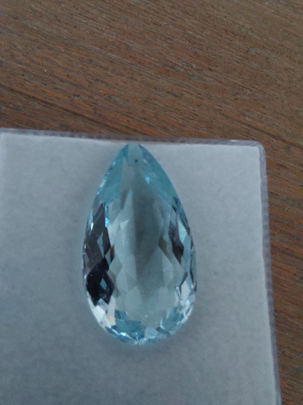 Pietre preziose: Aquamarin-Tropfen – Nuovo (secondo la descrizione) da Klingnau venduto da Tamina5 2