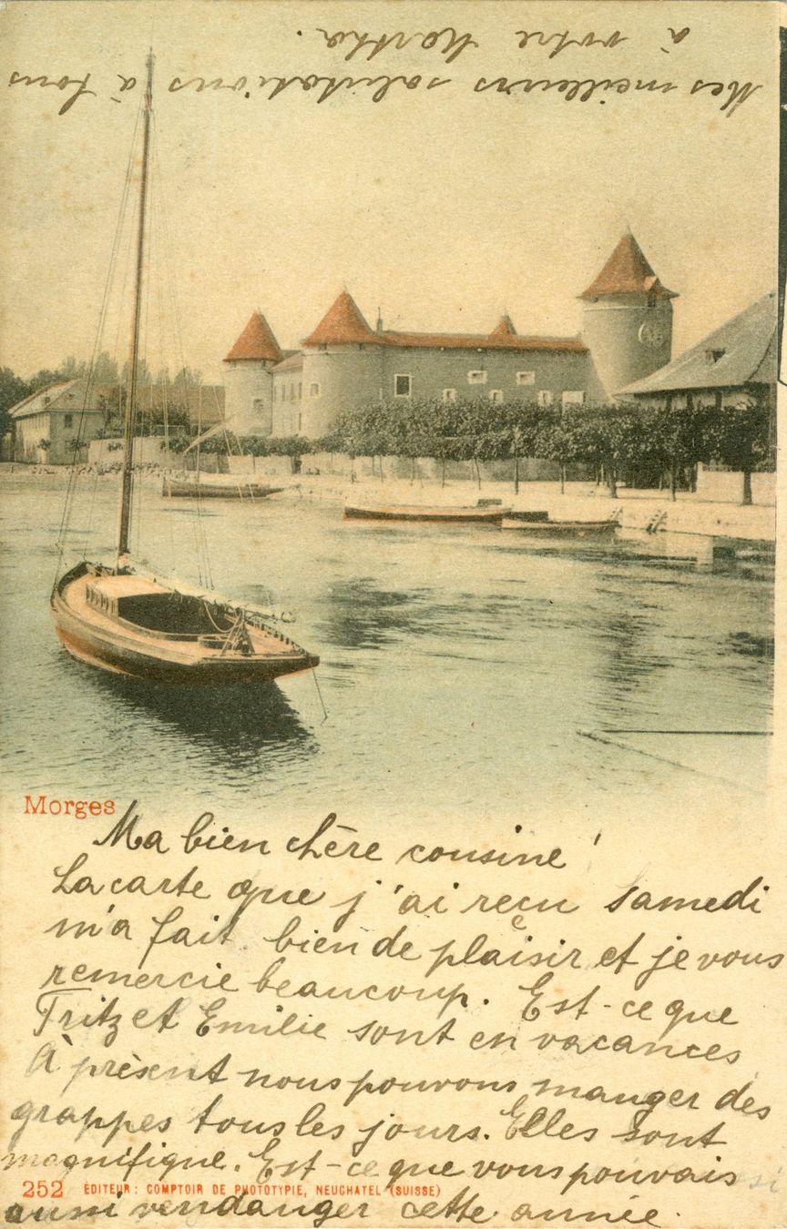Ansichtskarten: Morges - Le Château – Gebraucht aus Chavornay von SupraSenna