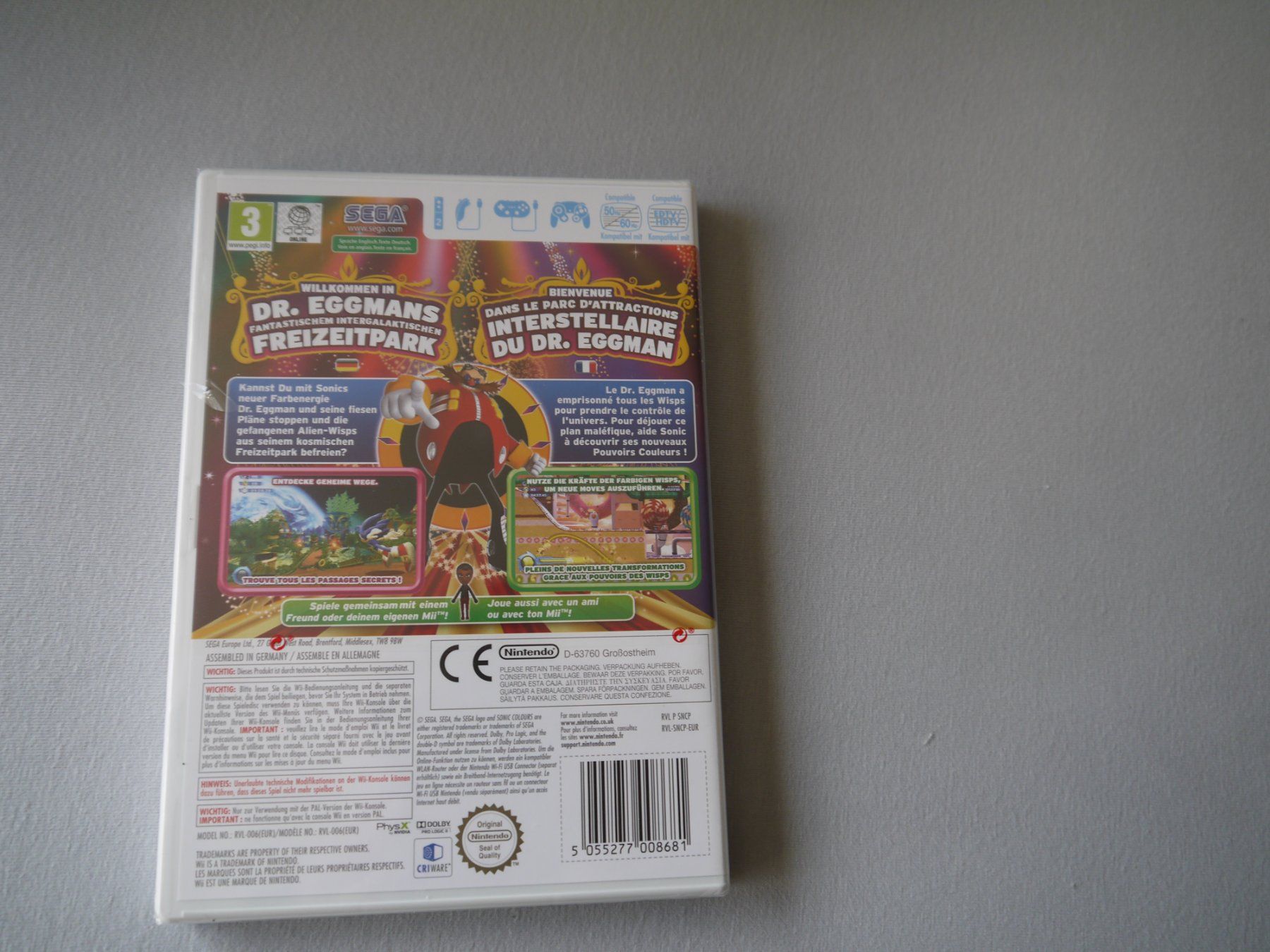 Giochi: SONIC COLOURS Wii - neu Originalverpackt – Usato da Hagendorn venduto da Blaf 1