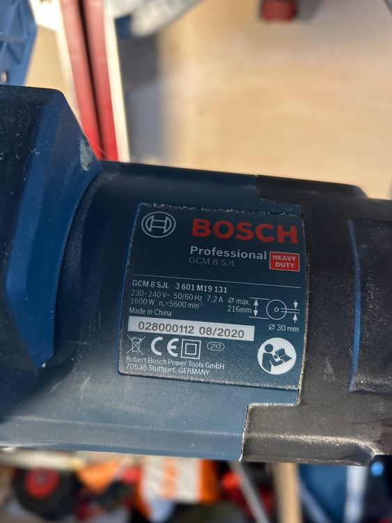 Bosch Professional drop saw GCM 8 SJL Kaufen auf Ricardo