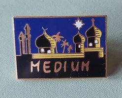 Vintage PIN von Medium CAMH Switzerland Rarität!