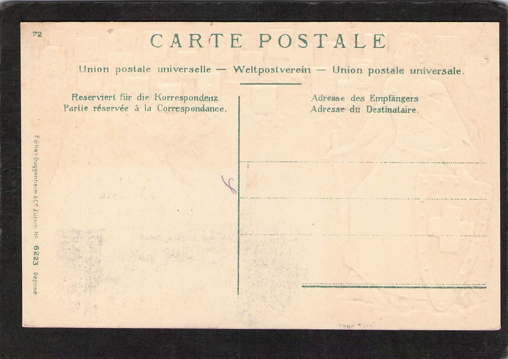 Cartoline postali: Prägekarte Amriswil TG – Usato da Reichenburg venduto da Pipo-67 1