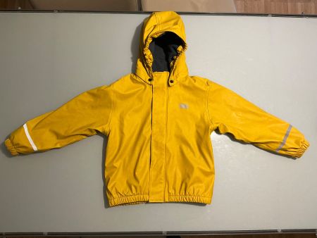 Gefütterte warme Regenjacke Gr. 110 Lego (5 Jahre)