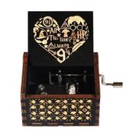 Handgefertigte Spieluhr aus Holz Harry Potter