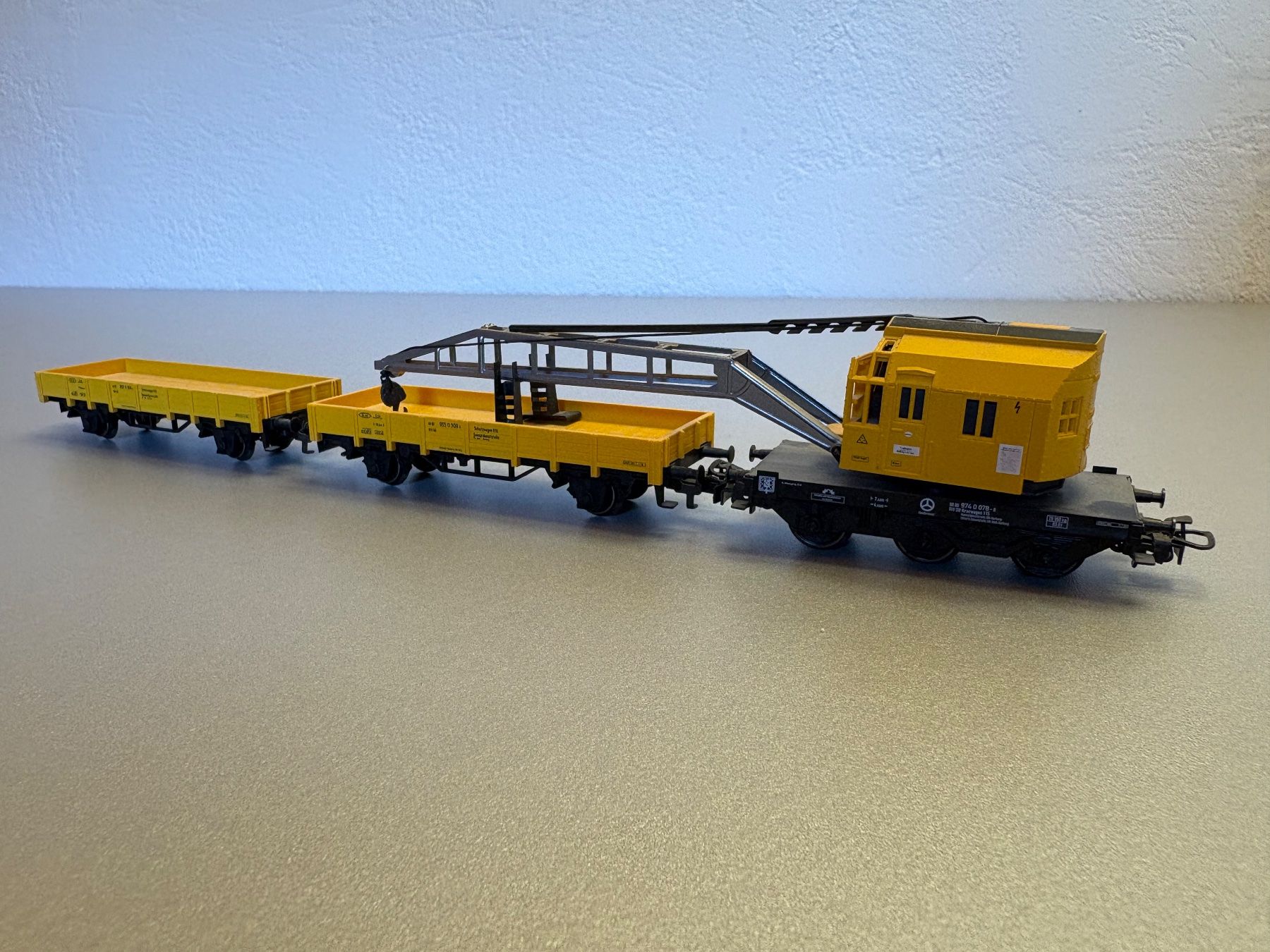Märklin Modellini di ferrovie: Märklin Kranwagen set – Usato da Stäfa venduto da chris_c638