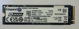 Kingston M.2. NVME 1.0 TB SSD