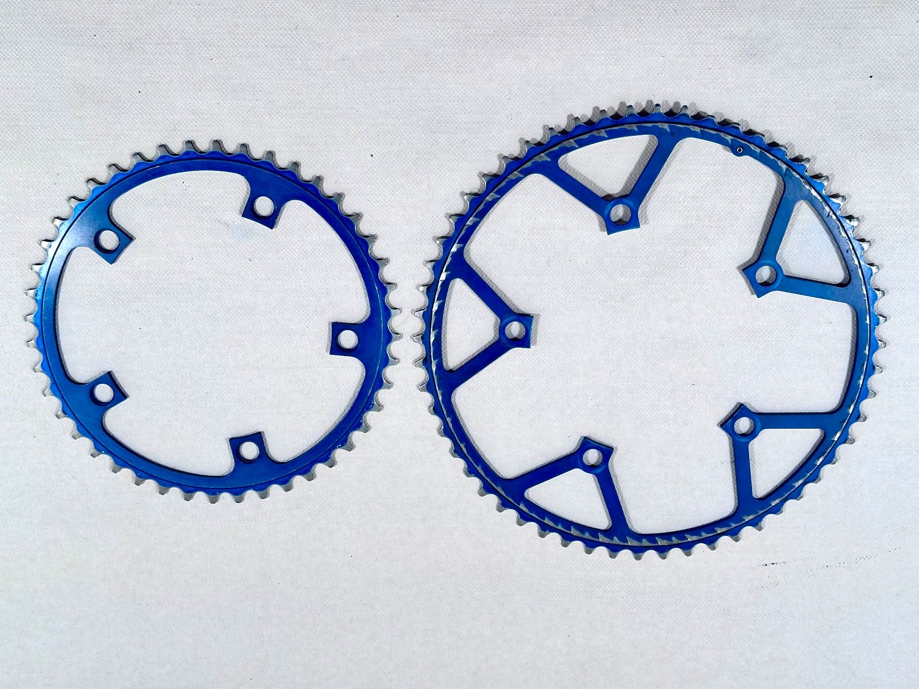 Ersatzteile: ZERO Time Trail Kettenblatt Set 56 / 44 Zähne – Gebraucht aus Luzern von bikeandbeltcom 1